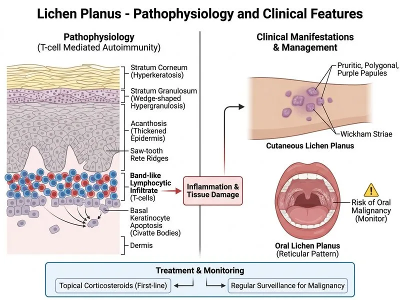 Lichen Planus diagram