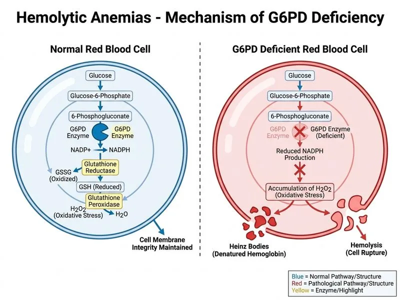 Hemolytic Anemias diagram