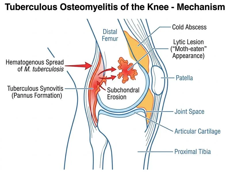 Osteomyelitis diagram