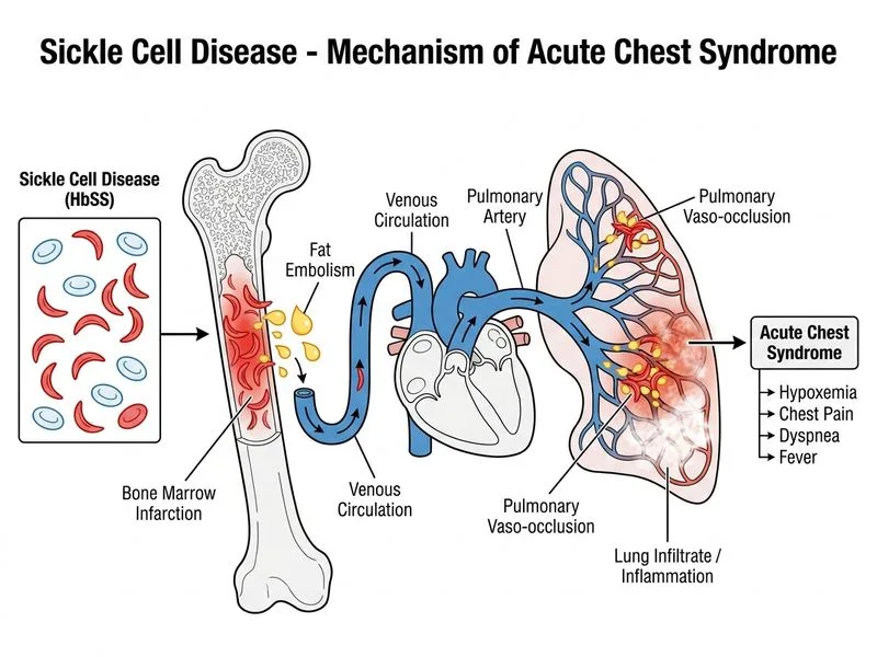 Sickle Cell Disease diagram