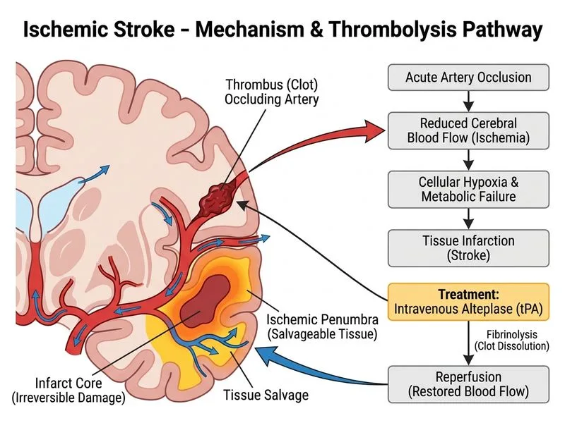 Ischemic Stroke diagram