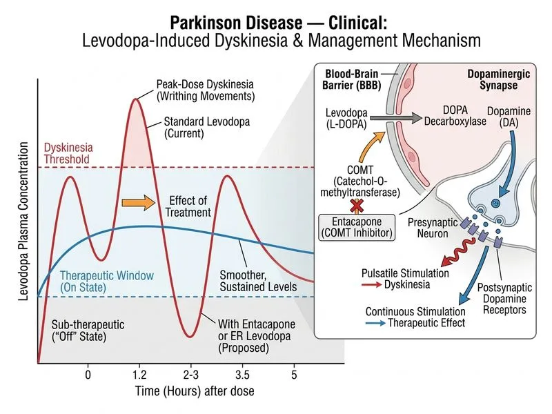 Parkinson Disease — Clinical diagram