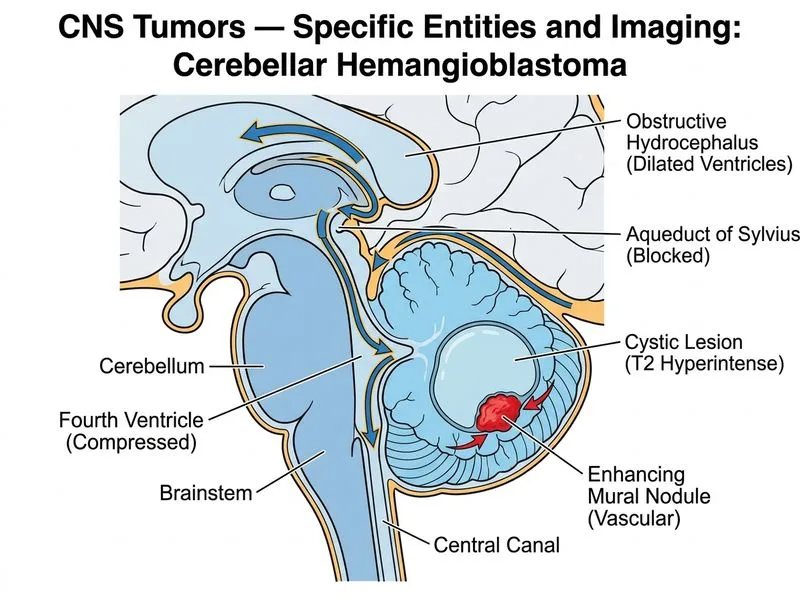 CNS Tumors — Specific Entities and Imaging diagram
