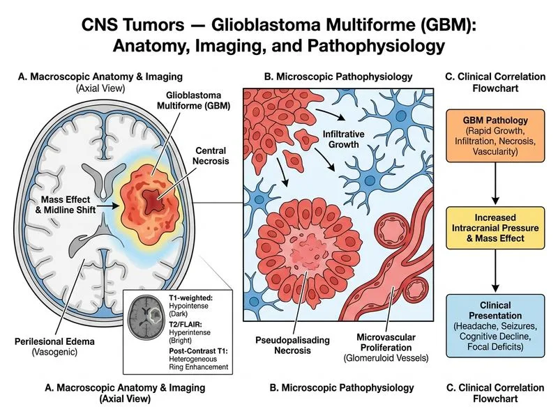 CNS Tumors — Specific Entities and Imaging diagram