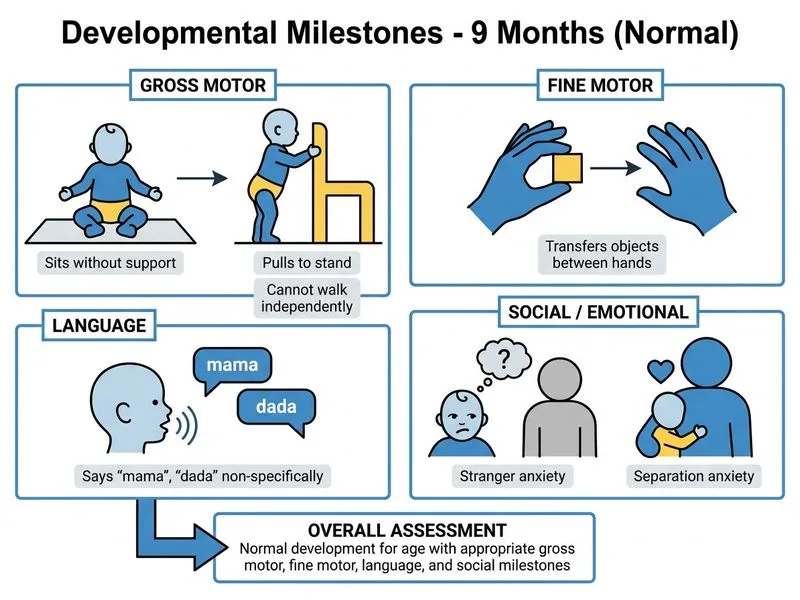 Developmental Milestones diagram