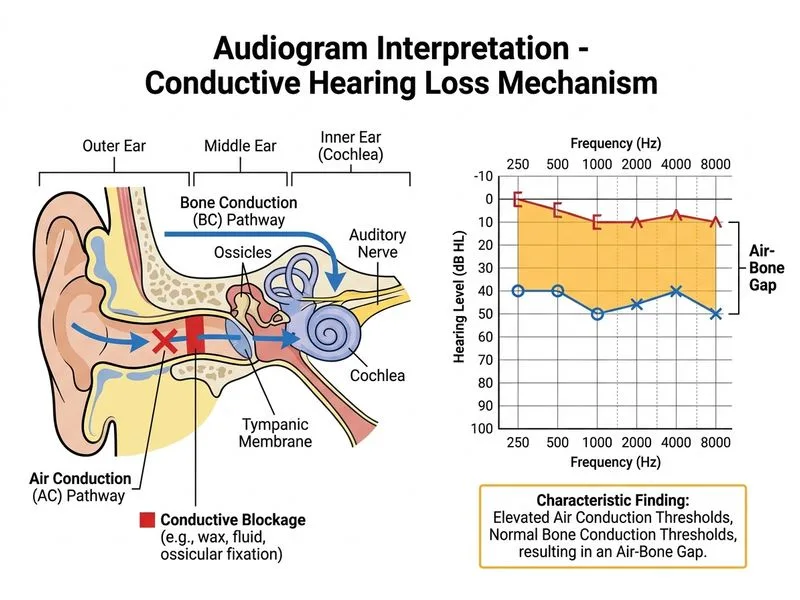 Audiogram Interpretation diagram