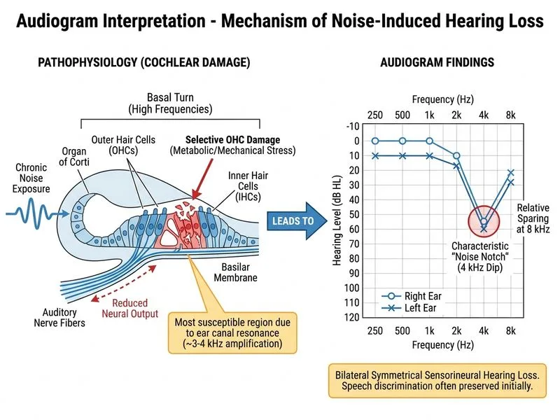 Audiogram Interpretation diagram
