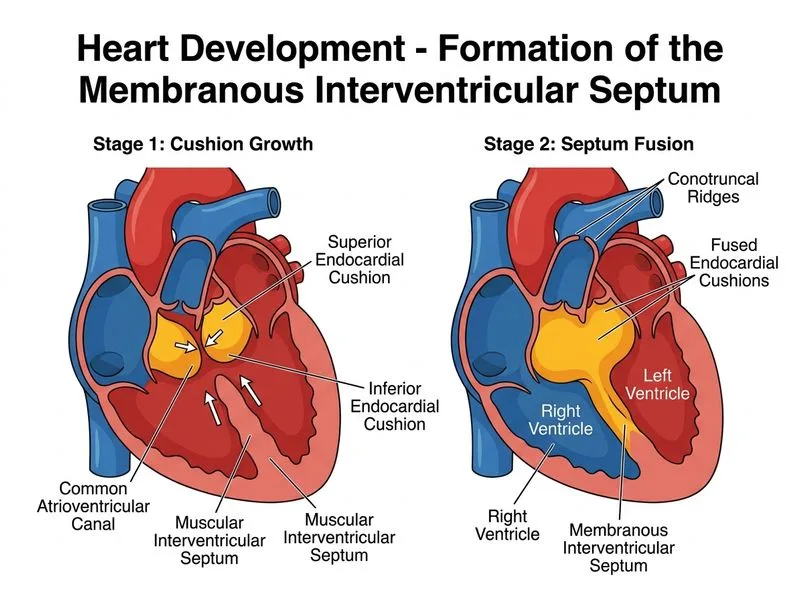 Heart Development diagram