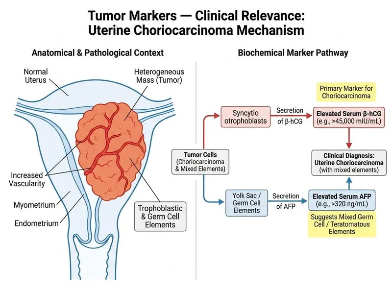 Tumor Markers — Clinical Relevance diagram