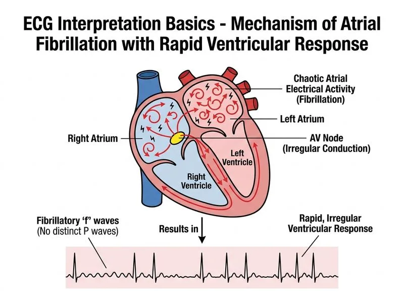 ECG Interpretation Basics diagram