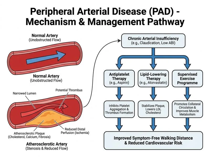 Peripheral Arterial Disease diagram