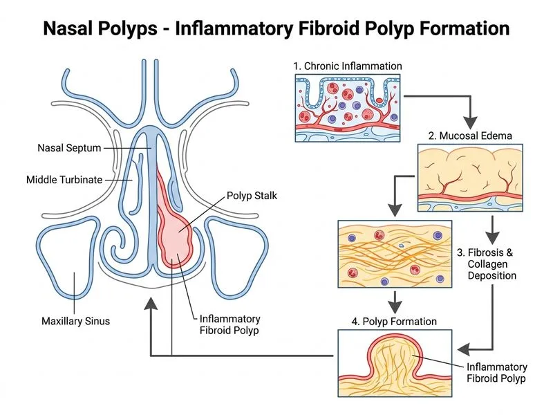 Nasal Polyps diagram