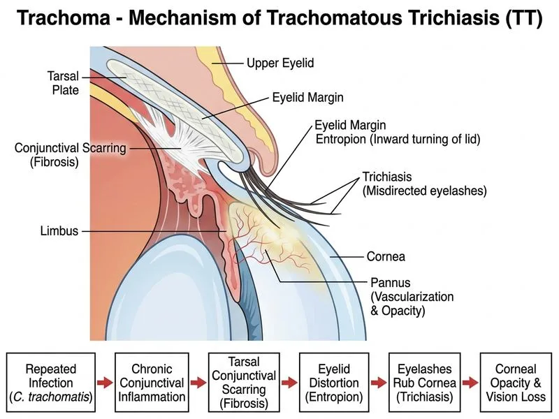Trachoma diagram