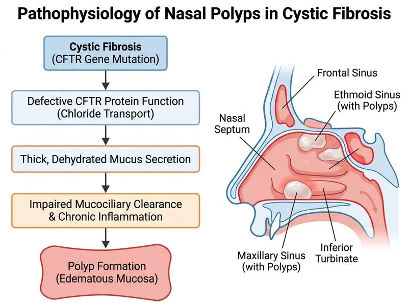 Nasal Polyps diagram