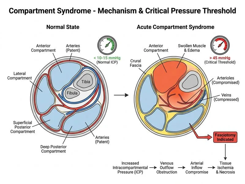 Compartment Syndrome diagram