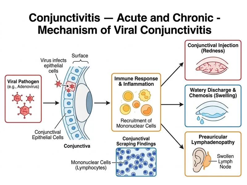 Conjunctivitis — Acute and Chronic diagram