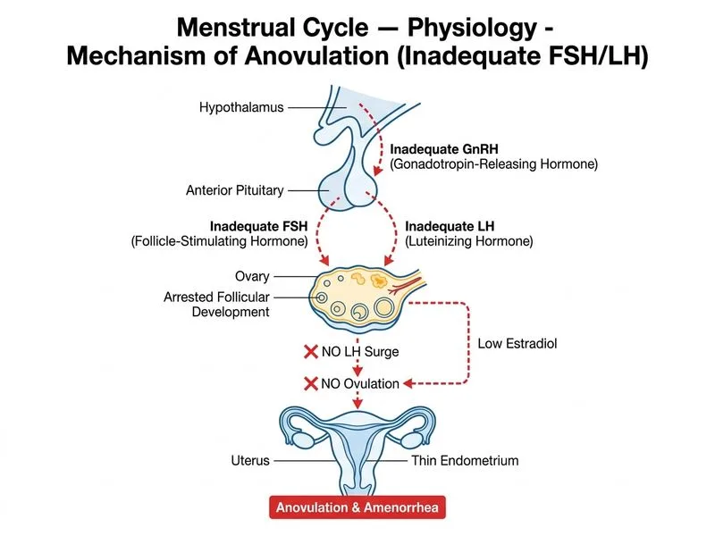 Menstrual Cycle — Physiology diagram