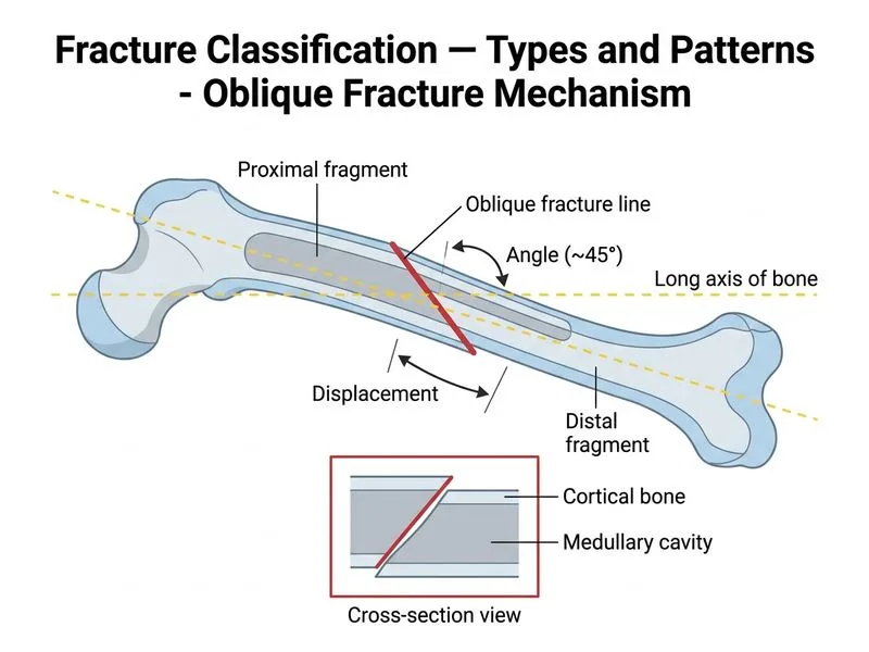Fracture Classification — Types and Patterns diagram