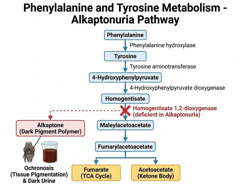 Phenylalanine and Tyrosine Metabolism diagram