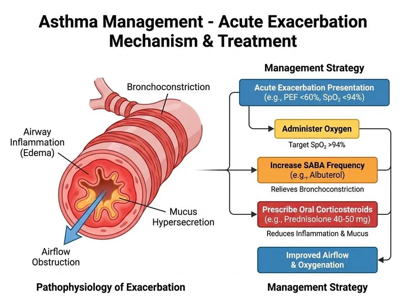 Asthma Management diagram
