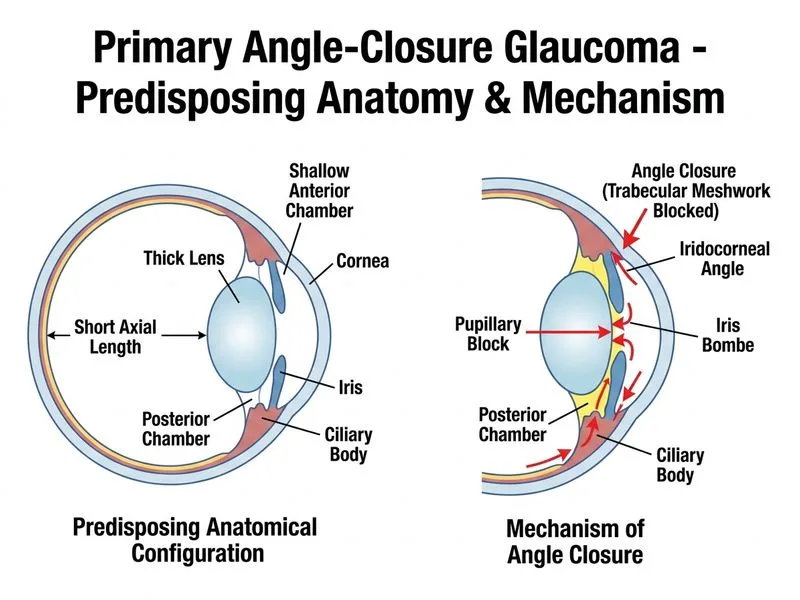 Primary Angle-Closure Glaucoma diagram