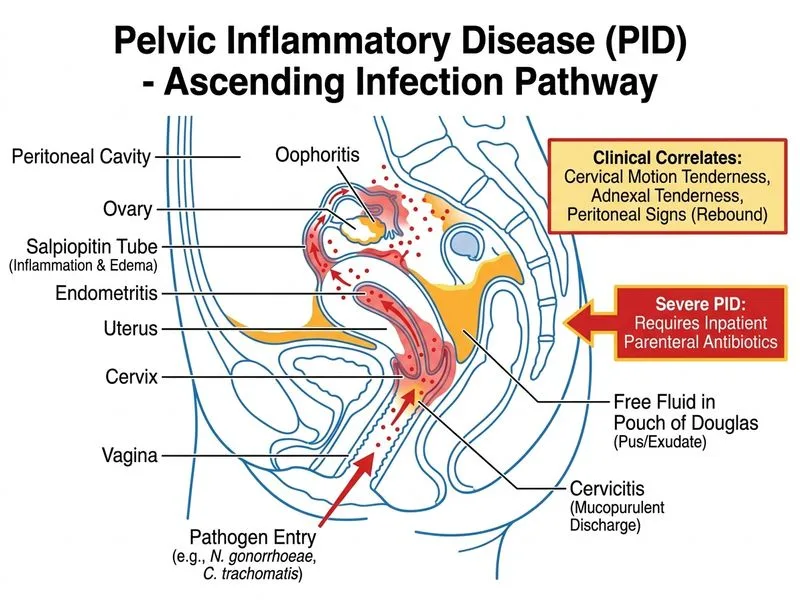 Pelvic Inflammatory Disease diagram