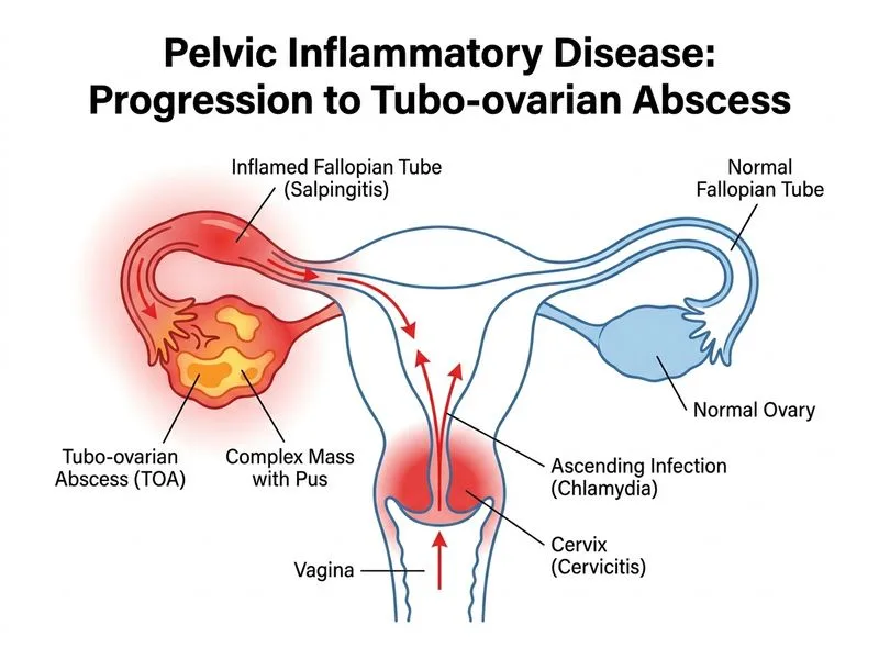 Pelvic Inflammatory Disease diagram