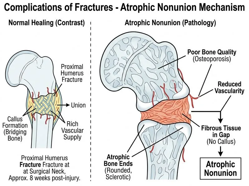 Complications of Fractures diagram