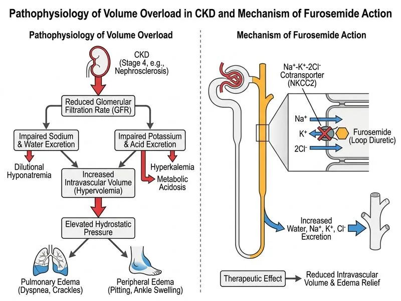 Chronic Kidney Disease diagram