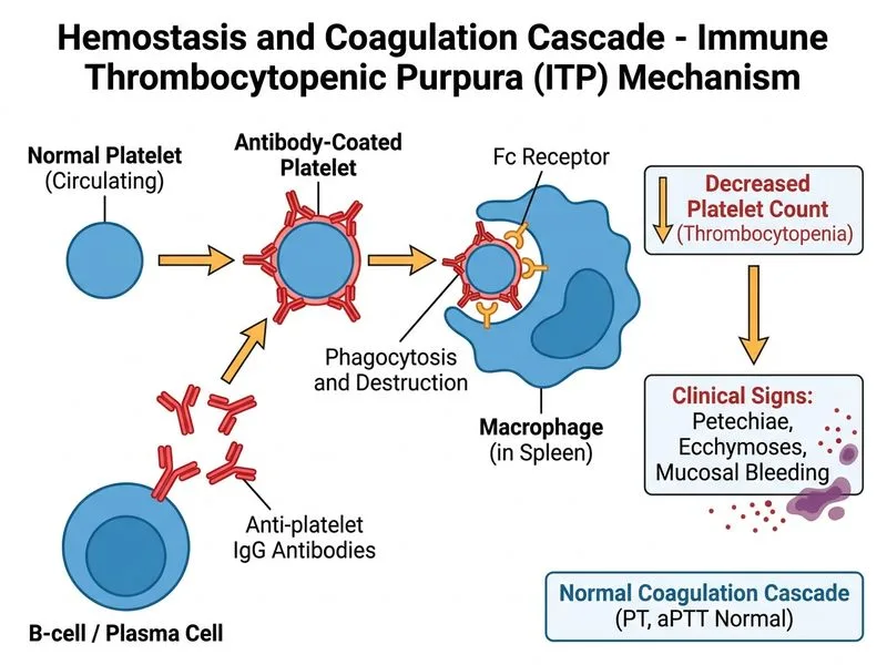 Hemostasis and Coagulation Cascade diagram