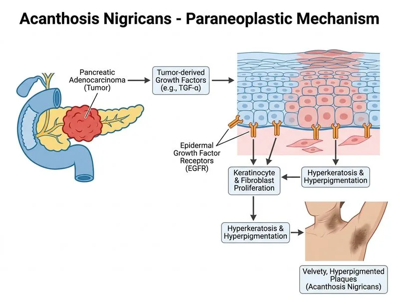 Acanthosis Nigricans diagram