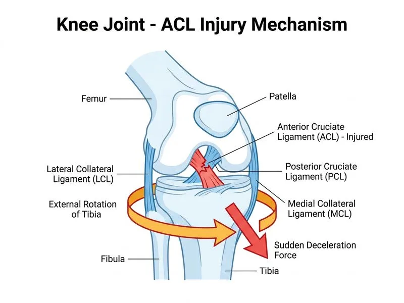 Knee Joint diagram