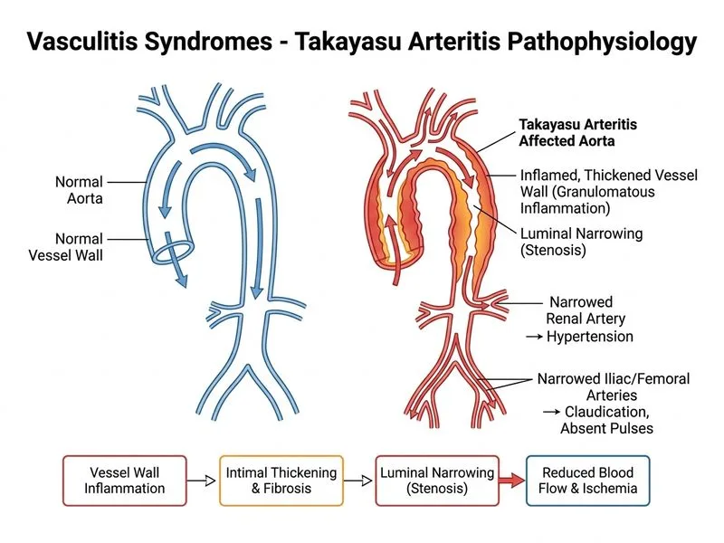 Vasculitis Syndromes diagram