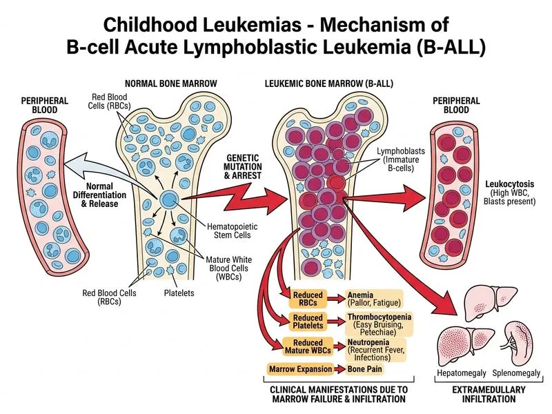 Childhood Leukemias diagram