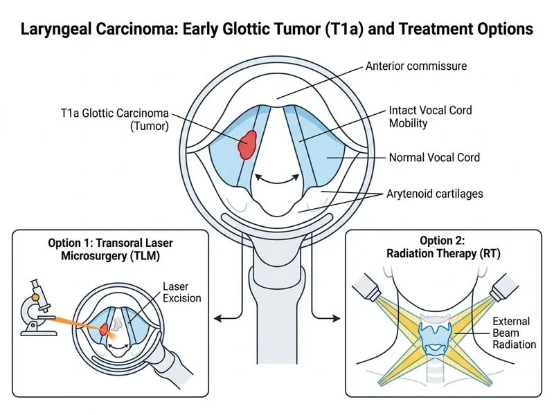Laryngeal Carcinoma diagram