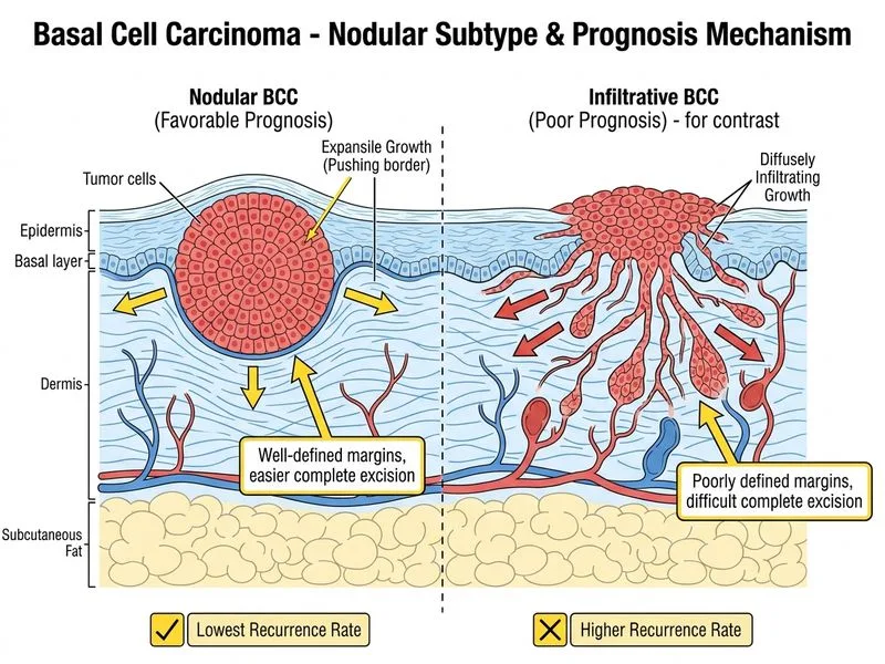 Basal Cell Carcinoma diagram