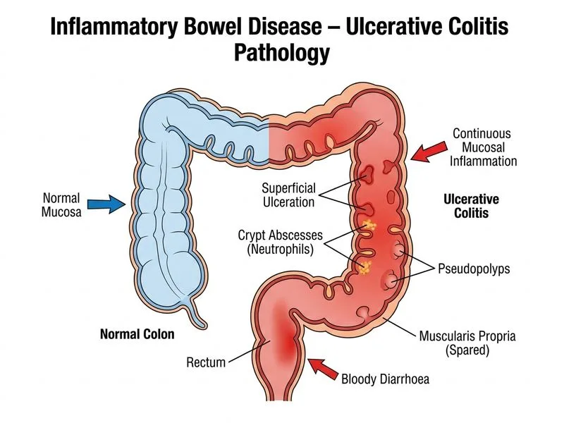 Inflammatory Bowel Disease diagram