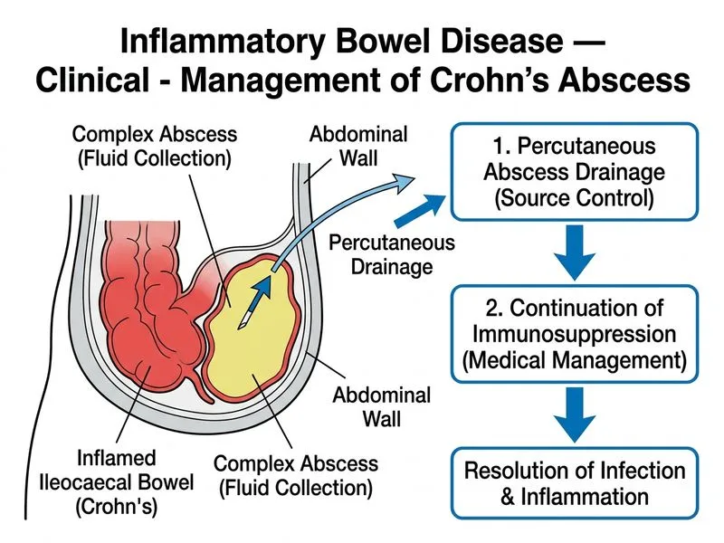 Inflammatory Bowel Disease — Clinical diagram