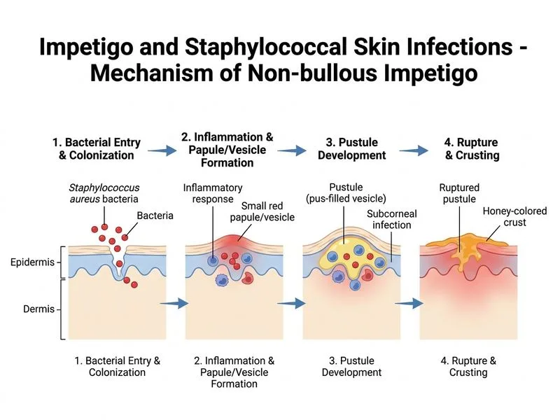 Impetigo and Staphylococcal Skin Infections diagram