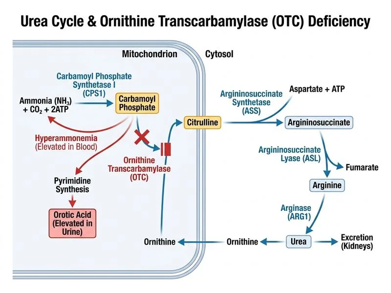 Urea Cycle diagram