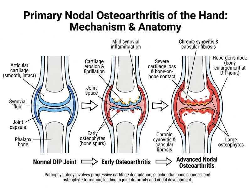 Osteoarthritis diagram