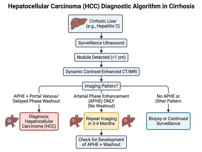 Hepatocellular Carcinoma diagram