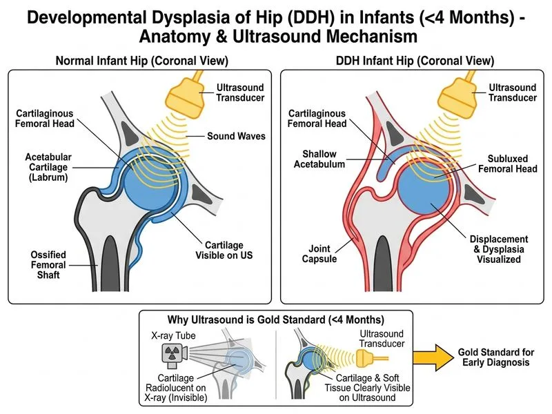 Developmental Dysplasia of Hip diagram