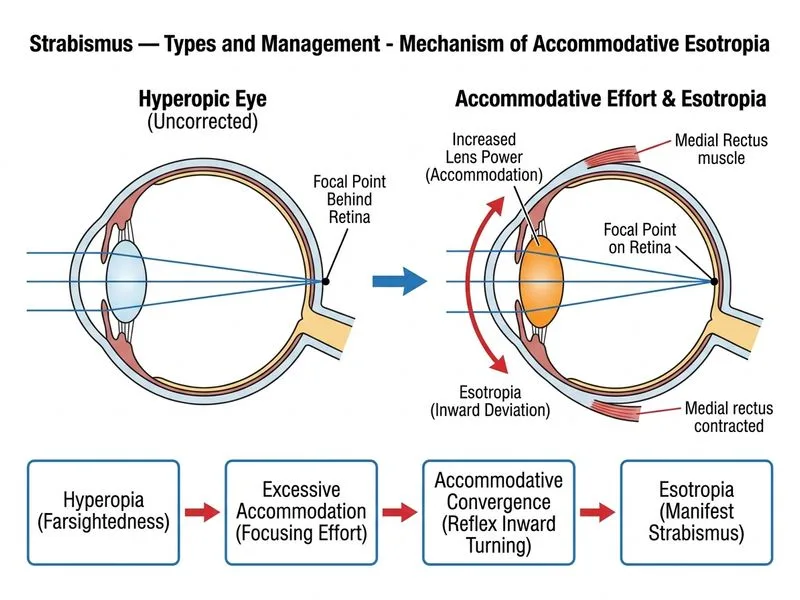 Strabismus — Types and Management diagram