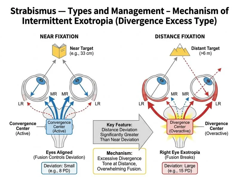 Strabismus — Types and Management diagram