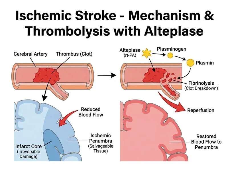 Ischemic Stroke diagram