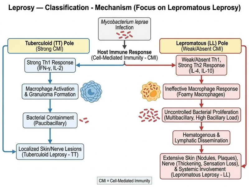 Leprosy — Classification diagram