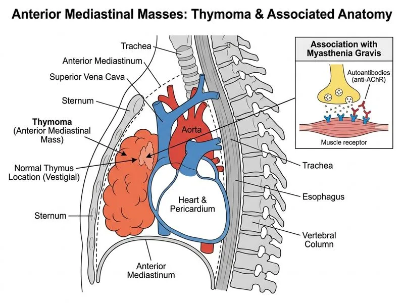 Mediastinal Masses diagram