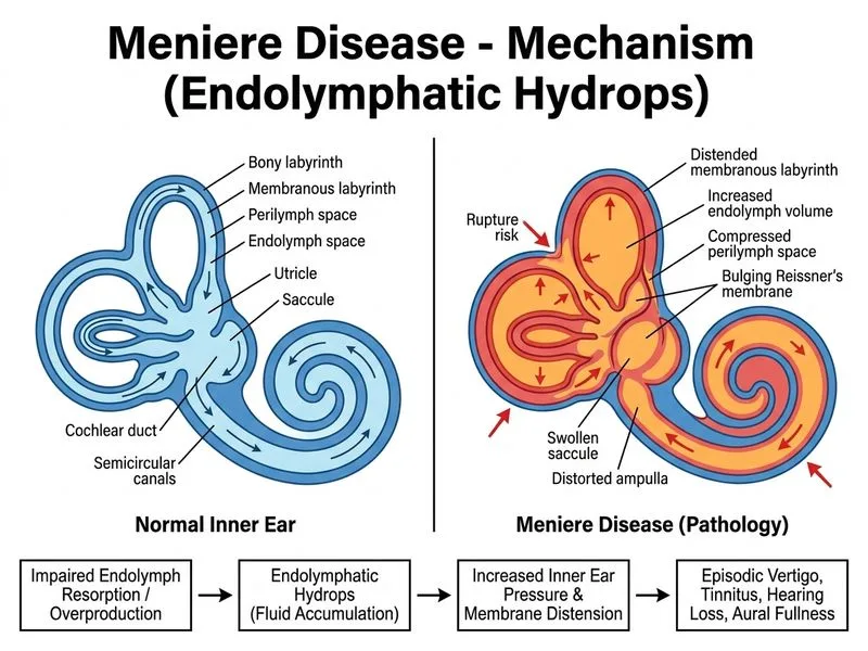 Meniere Disease diagram
