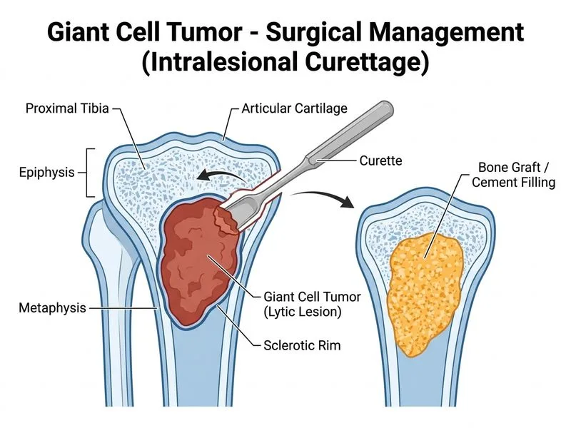 Giant Cell Tumor diagram